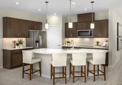 Kitchen Island with Stools