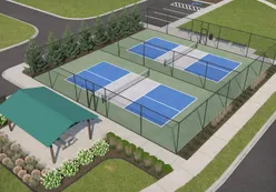 Pickleball courts