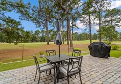 Clubhouse Patio and Golf Course