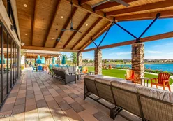 Clubhouse patio