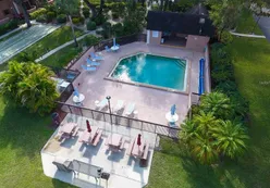 Outdoor Pool from Above