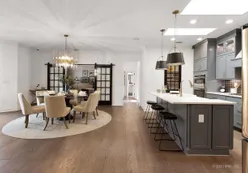 Model Dining and Kitchen Area