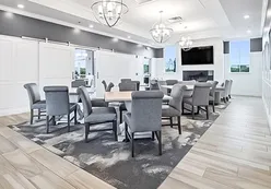 Clubhouse Lounge with Fireplace