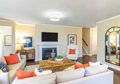 Living Rooms with Fireplaces