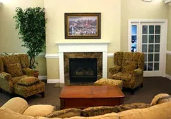 Lounge with Fireplace