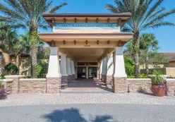 Landscaped Entrance