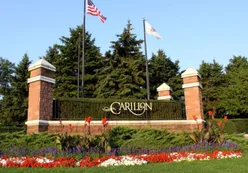 Landscaped Entrance