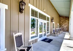 Clubhouse Front Porch