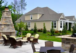 Outdoor Fireplace