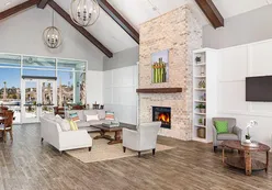Clubhouse Lounge & Fireplace