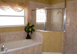 Master Bath with Ceramic Tile