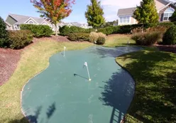 Golf Putting Area