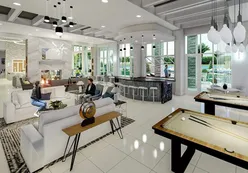 Game Room Rendering