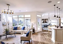 Model Kitchen & Living Room