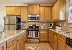 Granite Countertops and Stainless Steel Appliances