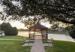 Gazebo & Pond