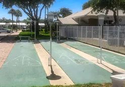 Outdoor Shuffleboard Courts