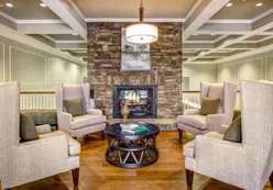 Lounge with Fireplace