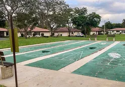 4 Shuffleboard Courts