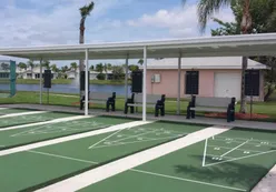 5 Shuffleboard Courts