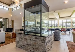 Lounge Fireplace
