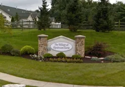 Landscaped Entrance