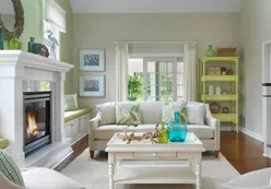 Wood Floors and Gas Fireplaces