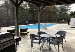 Covered Outdoor Patio with Grilling Area