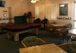 Card Room & Billiards Table