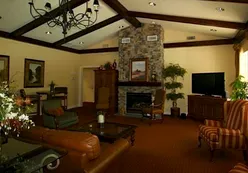 Lounge with Fireplace