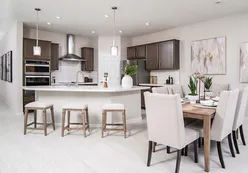 Model Kitchen & Dining Area