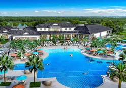 Outdoor Resort-Style Pool Rendering