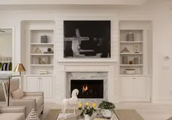 Living Rooms with Fireplaces