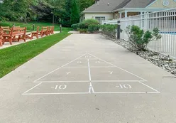 Shuffleboard Court