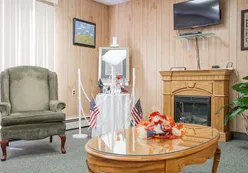 Meeting Room with Fireplace