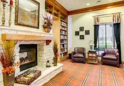 Lounge with Fireplace