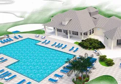 Outdoor Pool Rendering