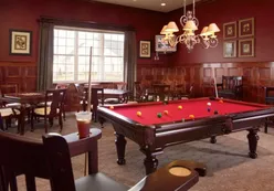 Card Room with Billiards