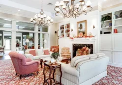 Clubhouse Lounge with Fireplace