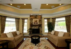 Social Room & Fireplace