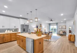 Model Kitchen & Living Room