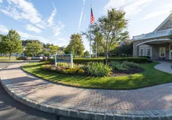 Landscaped Entrance