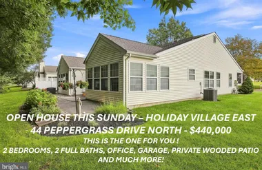 44 PEPPERGRASS DR, MOUNT LAUREL, NJ, 080..., Mount Laurel, NJ 08054