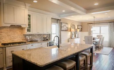 Spacious Kitchens
