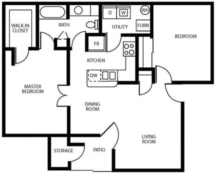 2B1B - Apartment Homes