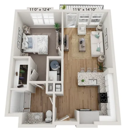 A1 - Amber - Apartment Homes
