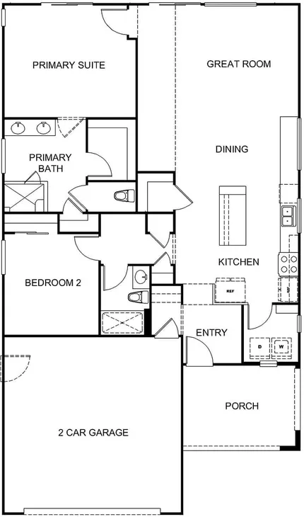 Plan 1 - Rosa