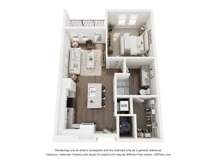 The Putter - One-Bedroom Apartments