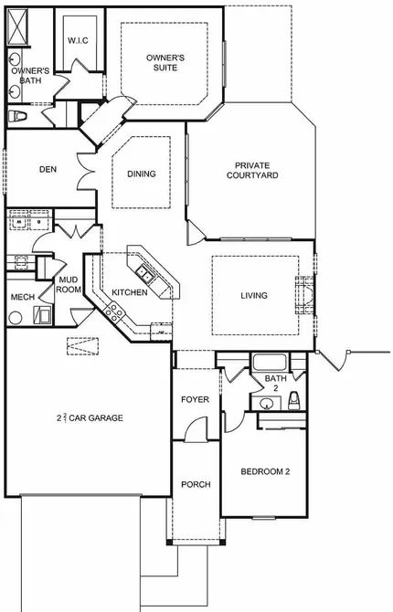 Portico - Courtyard Homes