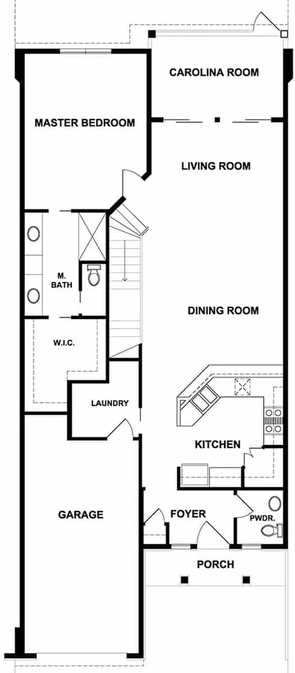 Model A - The Townhomes at Smithfield